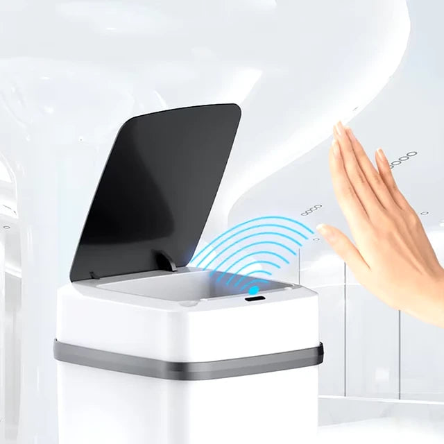 🗑️📡CANECA BASURA CON SENSOR