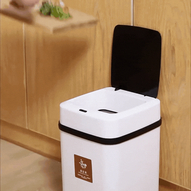 🗑️📡CANECA BASURA CON SENSOR