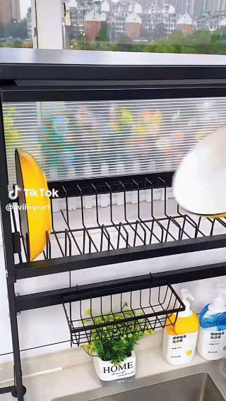 💧ESCURRIDOR PLATOS LOZA CON TAPA