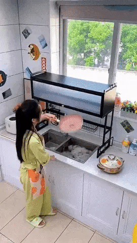 💧ESCURRIDOR PLATOS LOZA CON TAPA