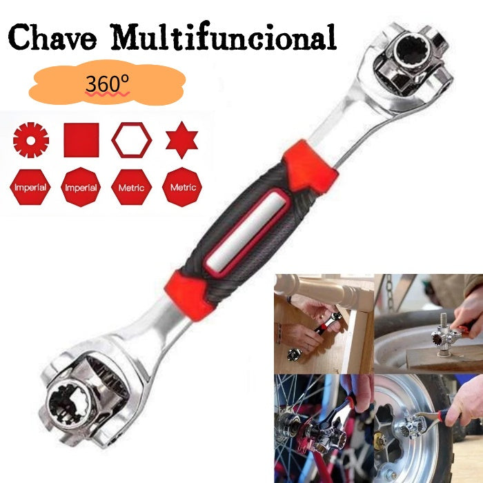 🧰LLAVE UNIVERSAL 48 EN 1 MULTIFUNCIONAL